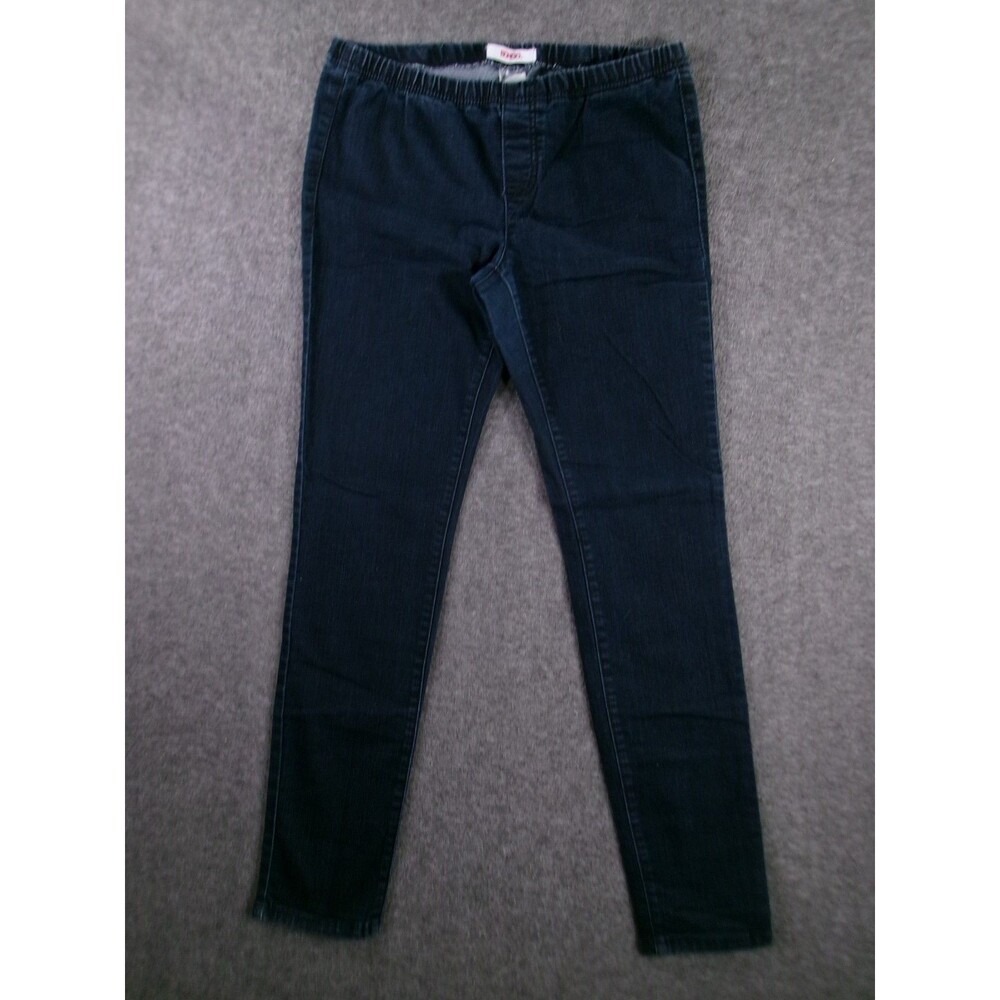 Bongo Jeans Women Large Blue Skinny Dark Wash Capsule Causal Pullon